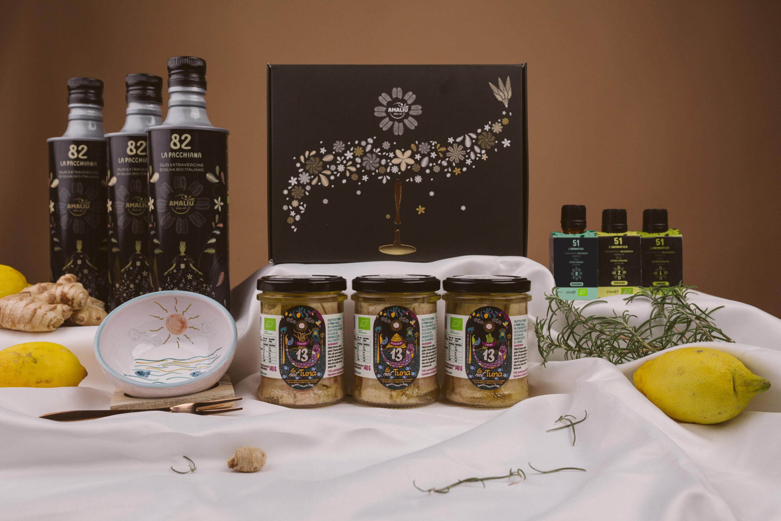 Conserve con olio biologico